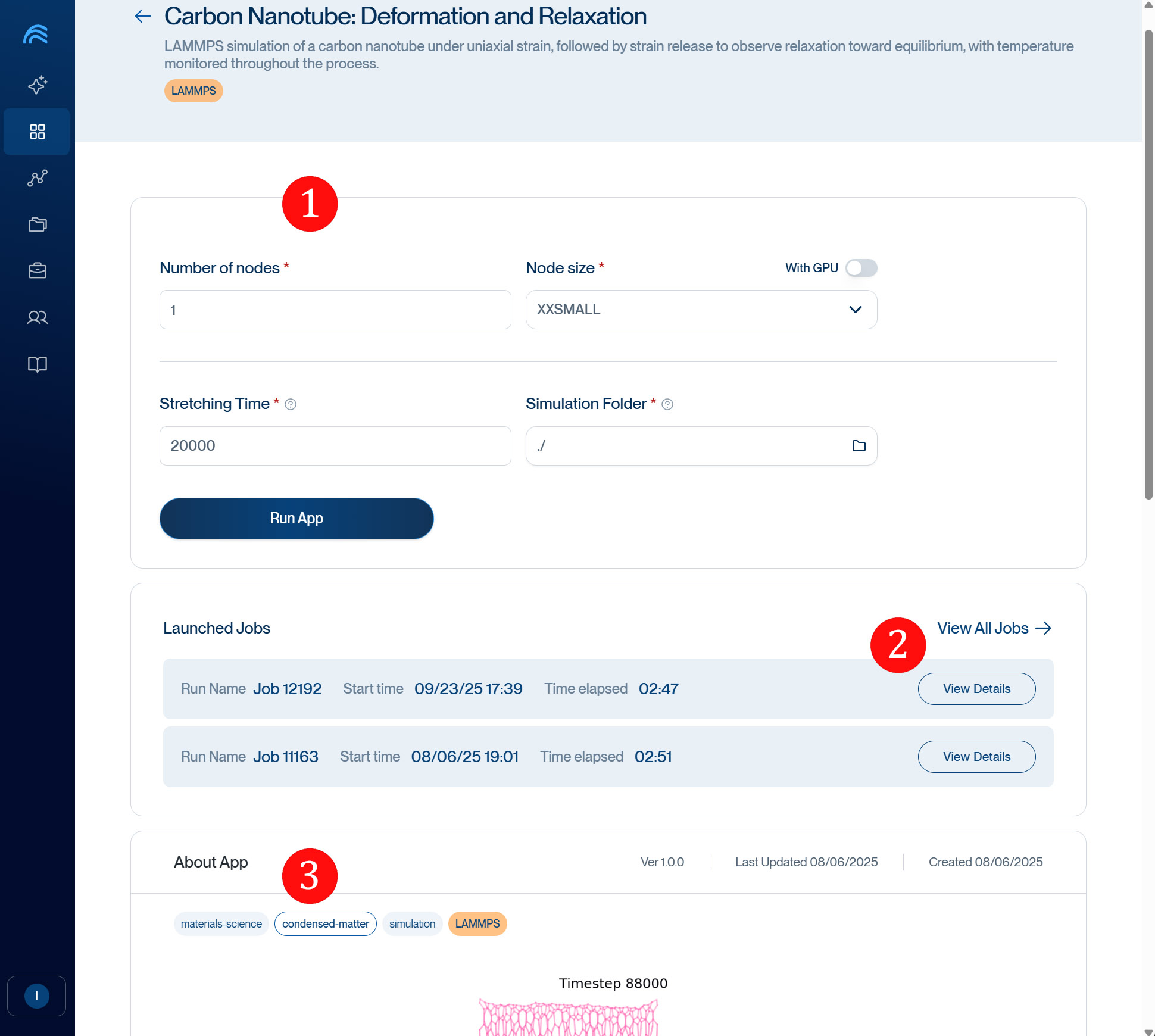 App Interface